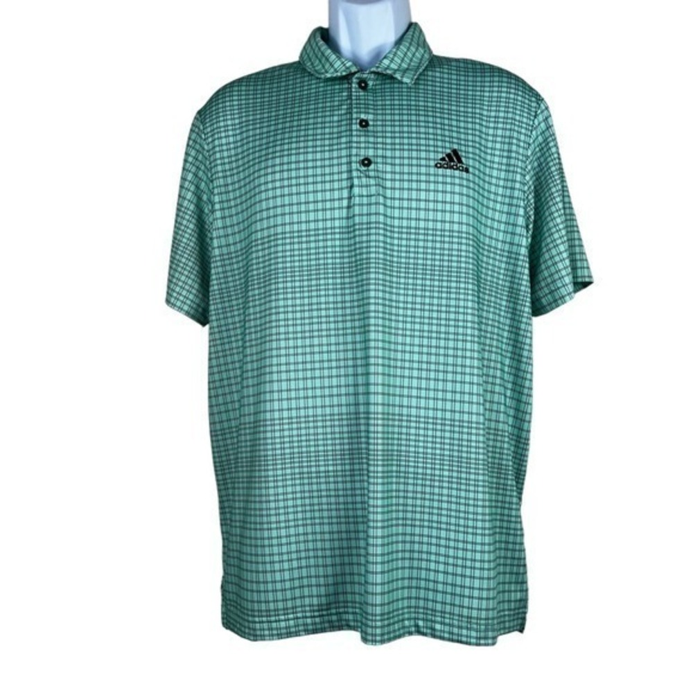 Adidas Men's Tshirt Green Short sleeve Size L